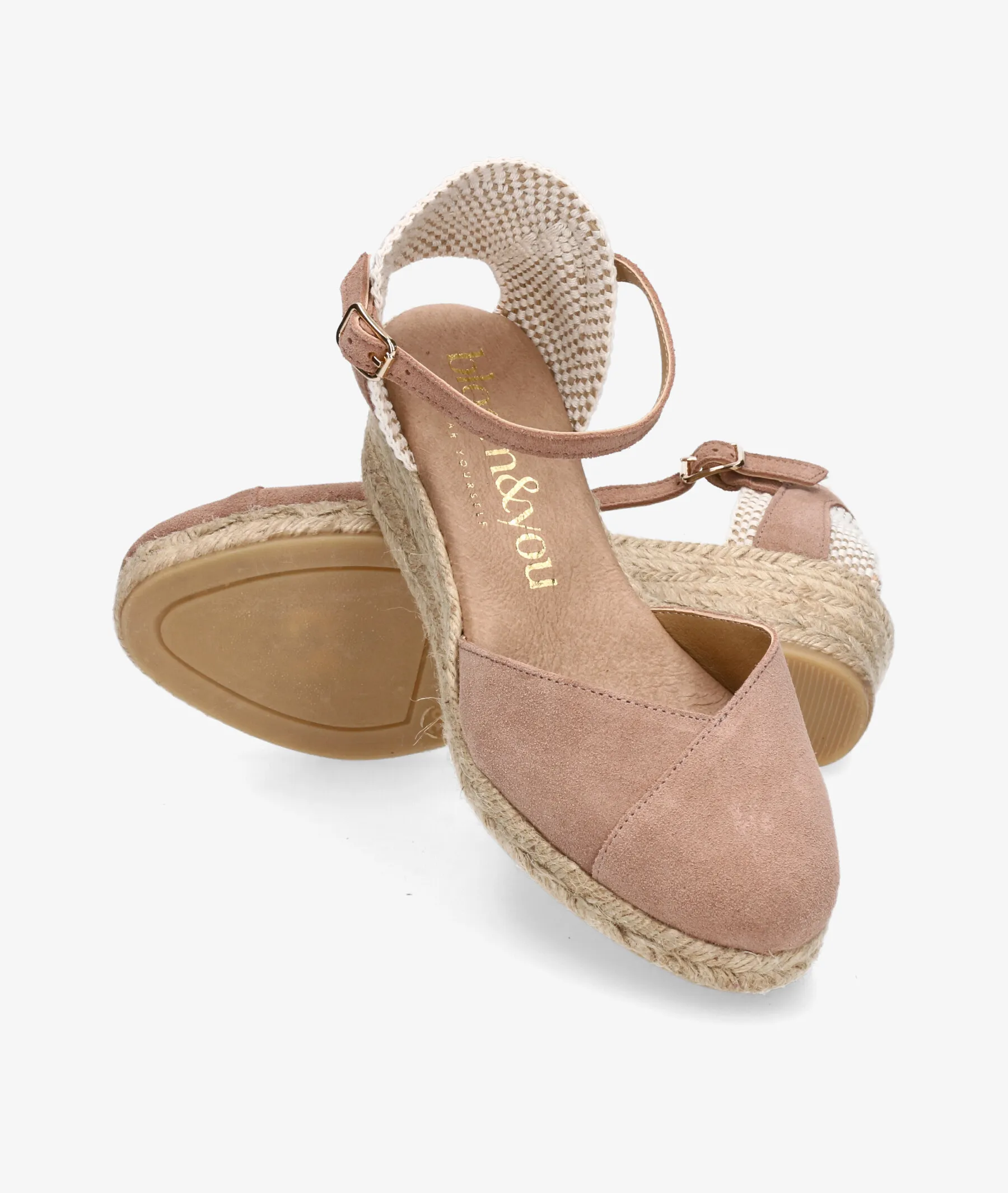 Alpargatas bloom&you  DALIA en serraje nude