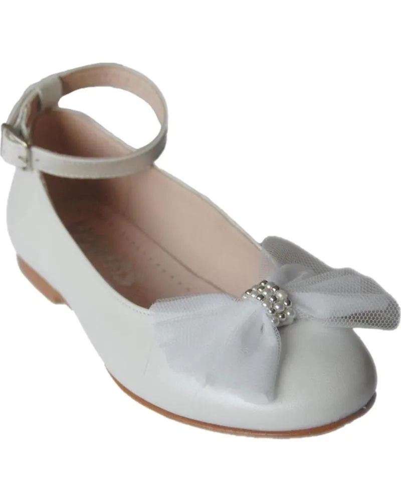 Bailarinas de Niña YOWAS BAILARINAS 25661 COMUNION BEIGE