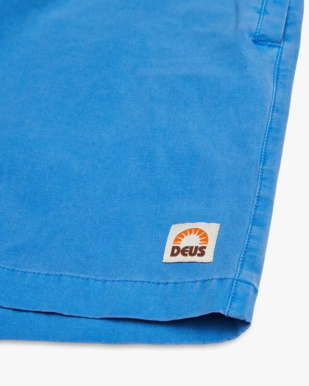 Bermuda Deus Ex Machina Sandbar Garment Dye French Blue