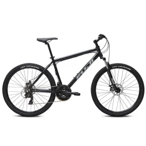Bicicleta FUJI Montaa ADVENTURE R27.5 3x7 Unisex FS Frenos Doble Disco Mecanico Aluminio Negro Mate Talla:SS (19222395515)