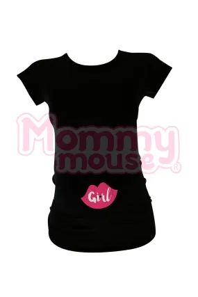 Blusa Maternidad Básica Manga corta. Beso girl