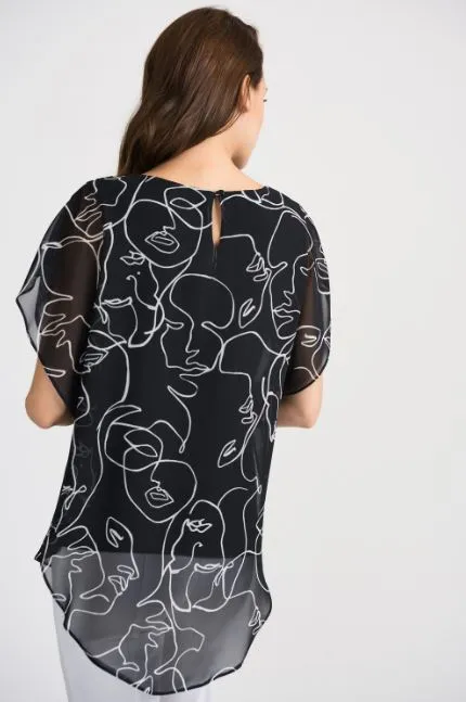 BLUSA PARA MUJER JOSEPH RIBKOFF 201155