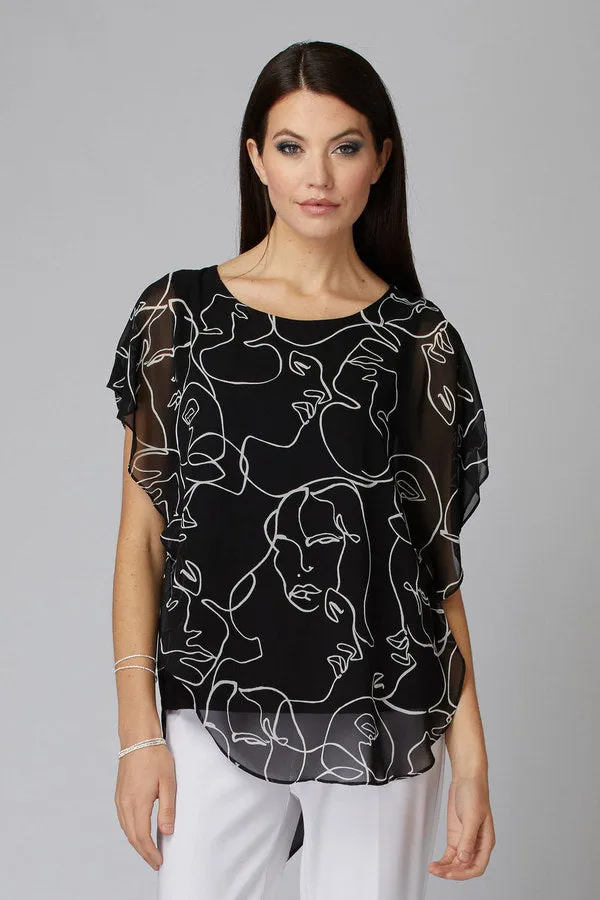 BLUSA PARA MUJER JOSEPH RIBKOFF 201155