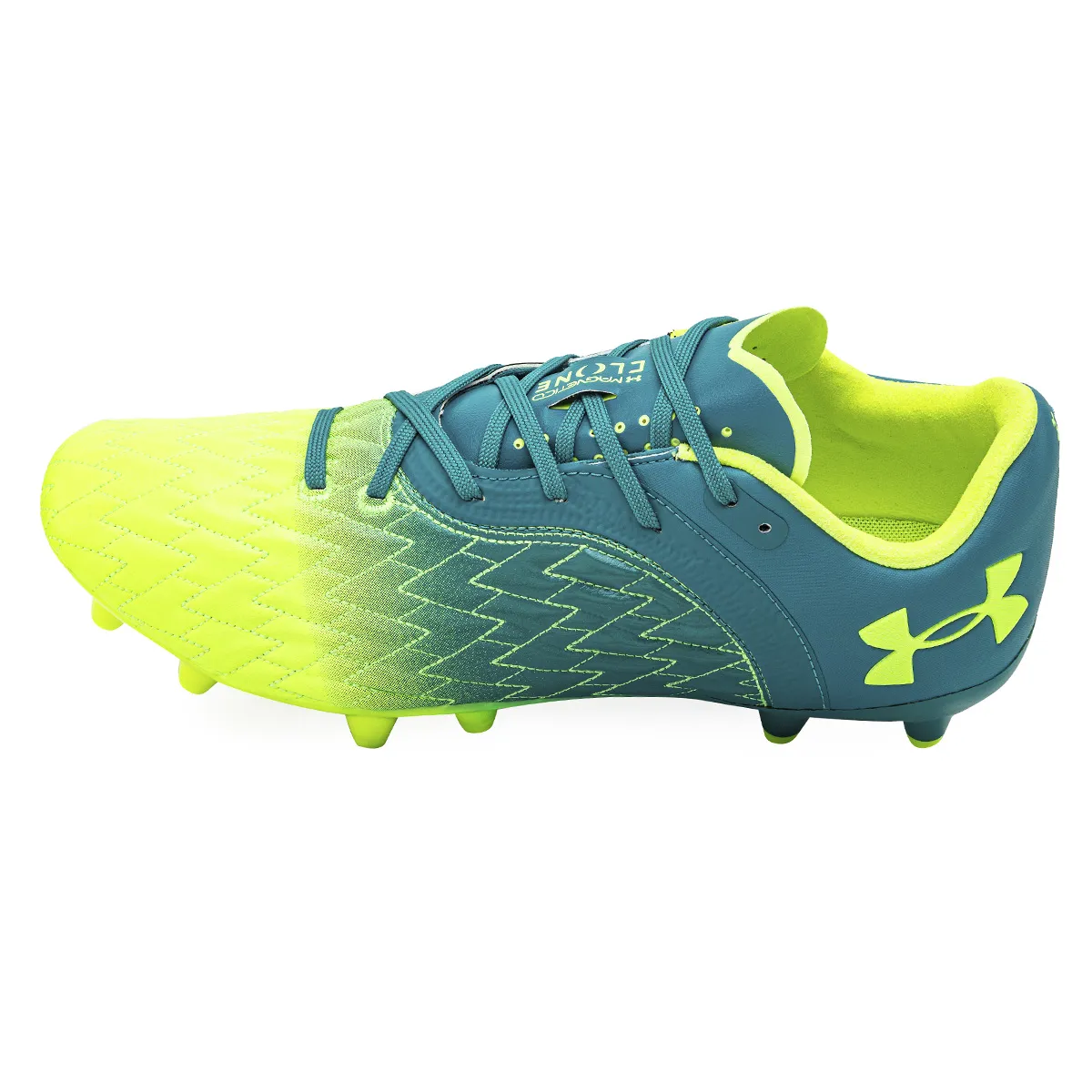 Botines De Futbol Under Armour Clone Magnetico Premier 2 FG Verde