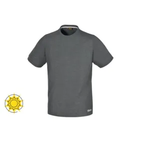 Camiseta de trabajo de punto de algodón de 150 g/m2, gris melange