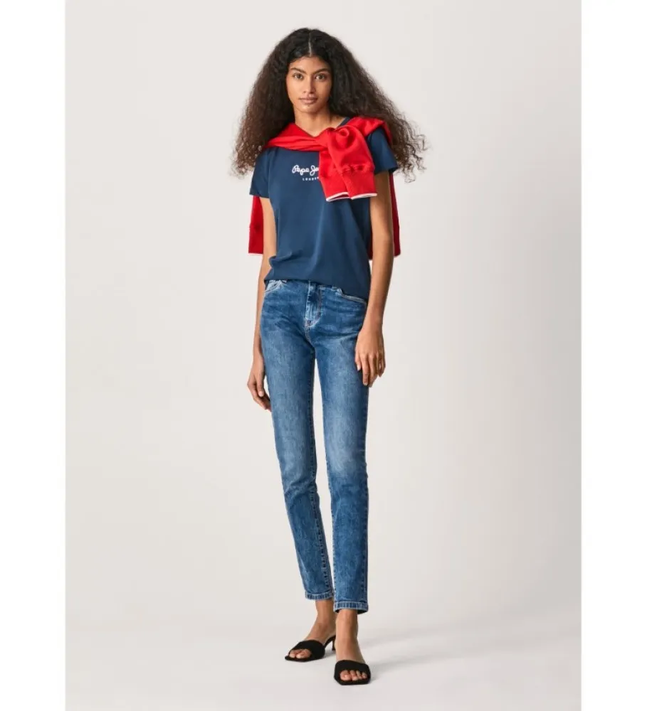 Camiseta New Virginia Ss N marino