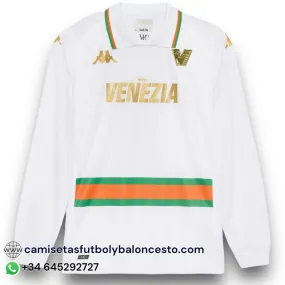 Camiseta Venezia 2023-2024 Visitante Manga Larga