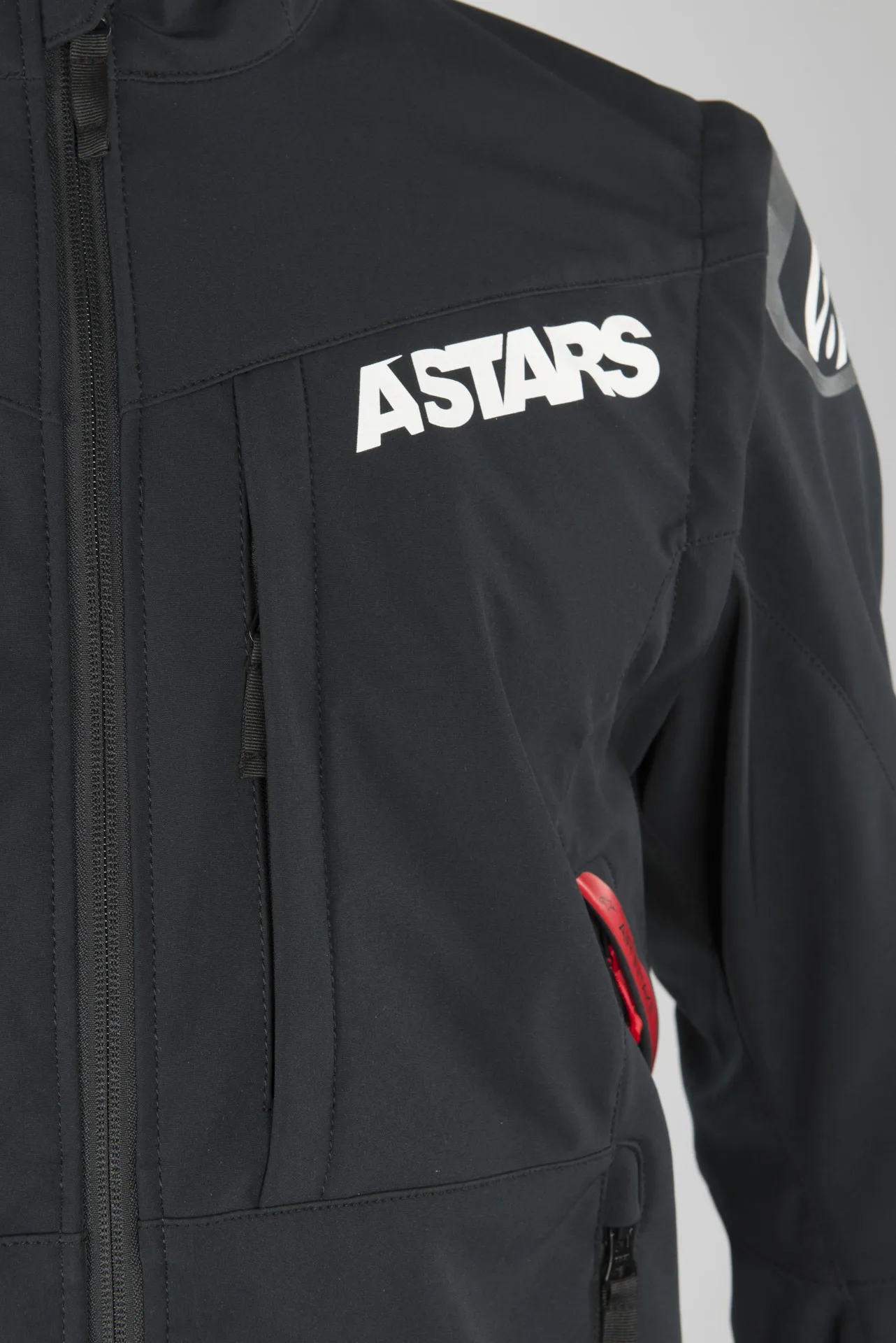 Chaqueta de Enduro Alpinestars Session Race Negro-Rojo