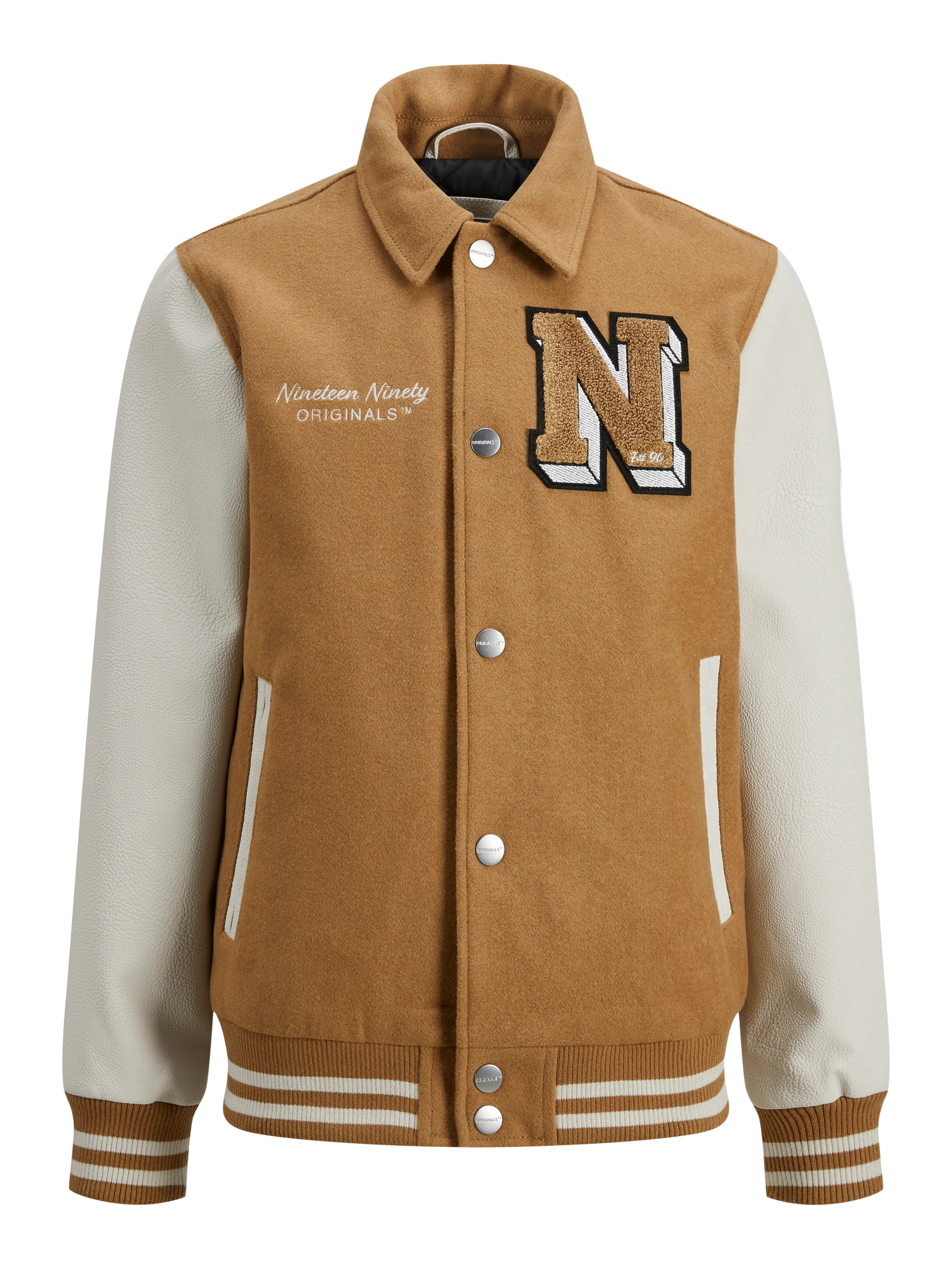Chaqueta estilo béisbol Junior | Marrón claro | Jack & Jones®