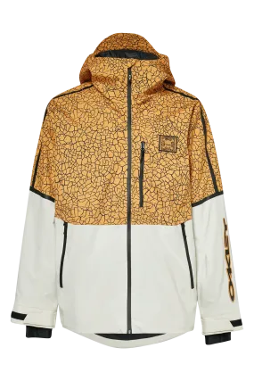 Chaqueta Oakley TC GUNN 2.0 RC SHELL Amarillo Crackle-Blanco