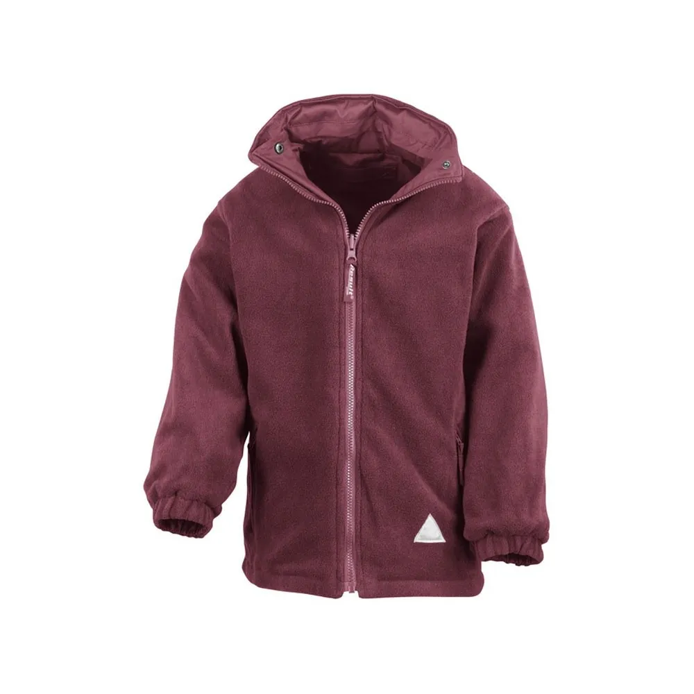 Chaqueta polar reversible niño