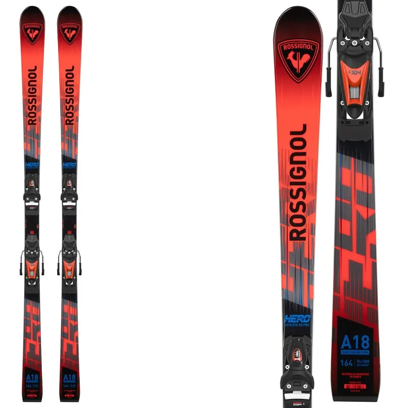 Esquì Rossignol Hero Athlete GS Pro con fijaciones NX 7