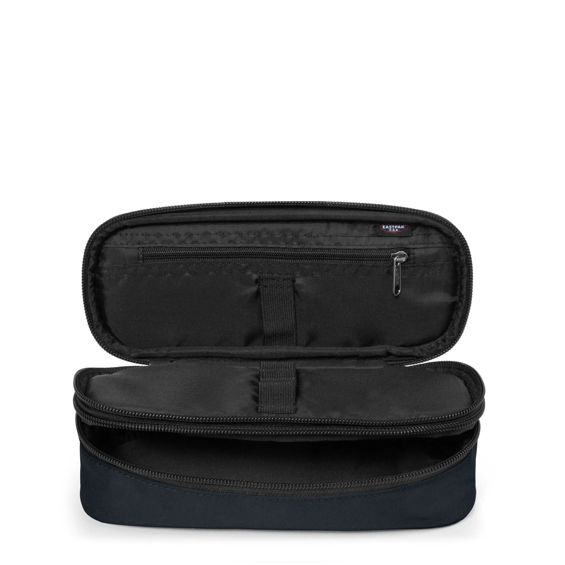 Estuche escolar Eastpak plumier oval double single  EK33D22S Cloud Navy Azul Oscuro