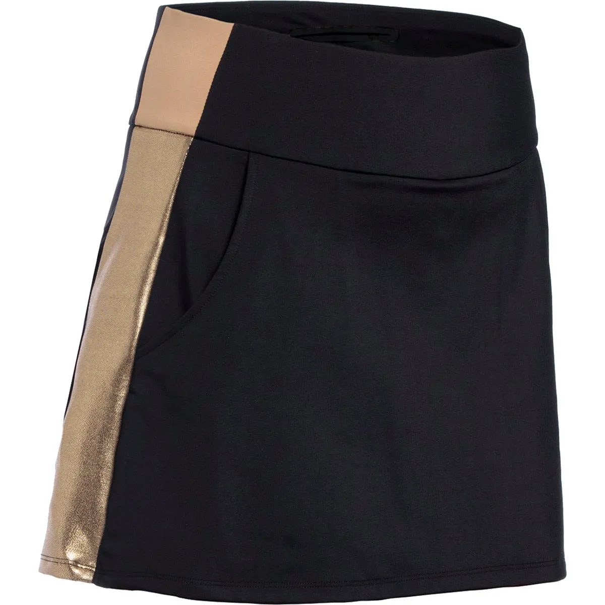 Falda Mujer Lawn Skirt Goldbergh Oro