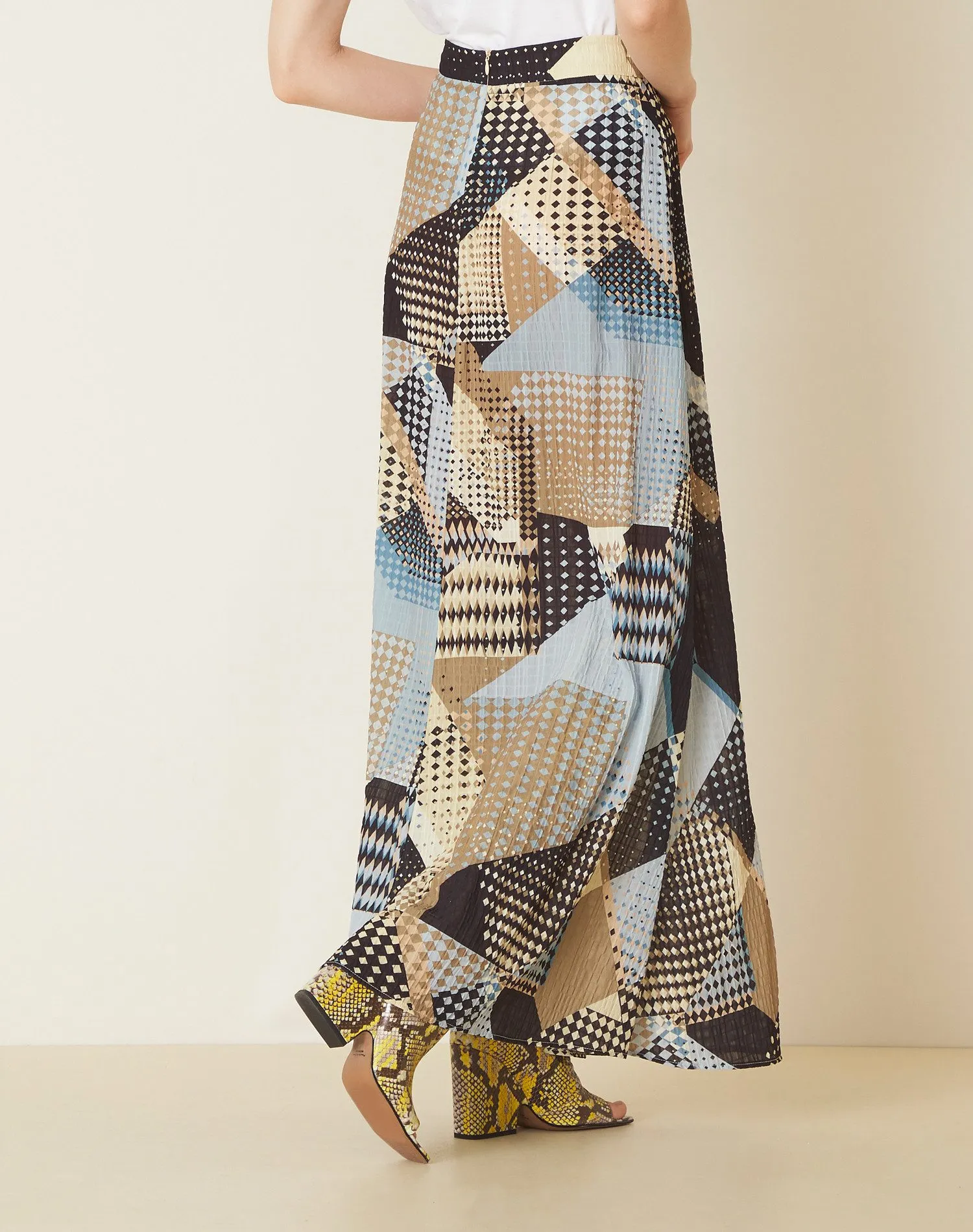 FALDA PATCHWORK PRINT MANILA GRACE