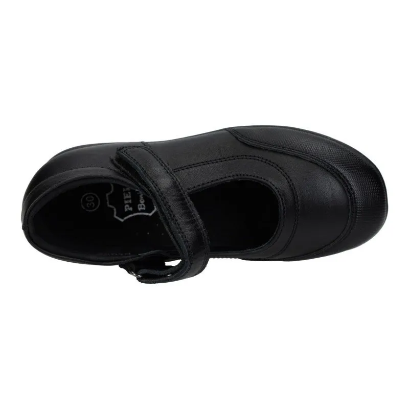 G01A-12 ZAPATOS COLEGIALES color NEGRO