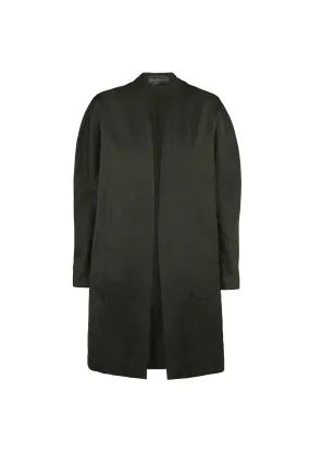 Gloria, graphite linen and viscose jacket