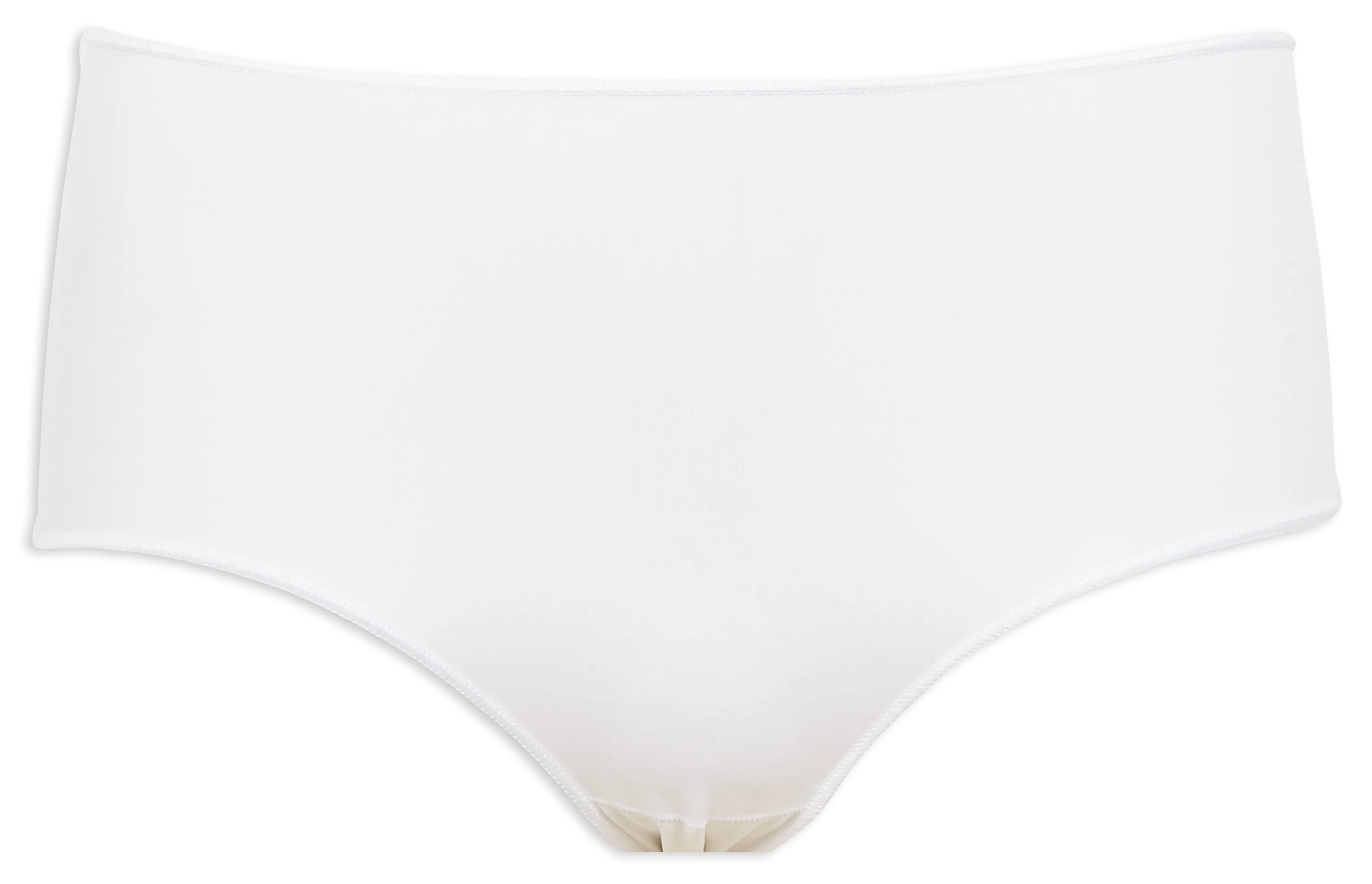 MAISON LEJABY Braguita de talle alto en blanco