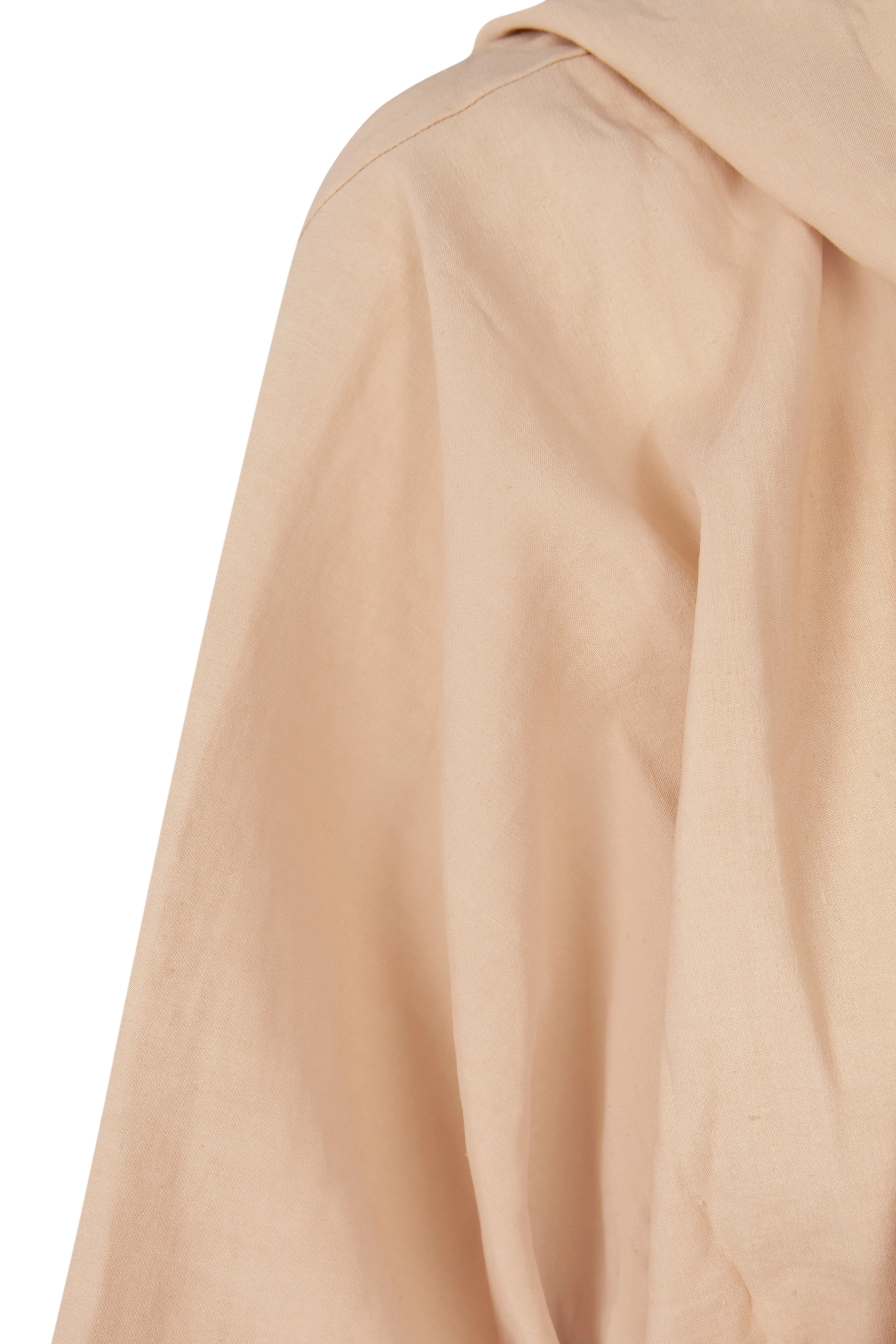 Mira, light peach jacket 