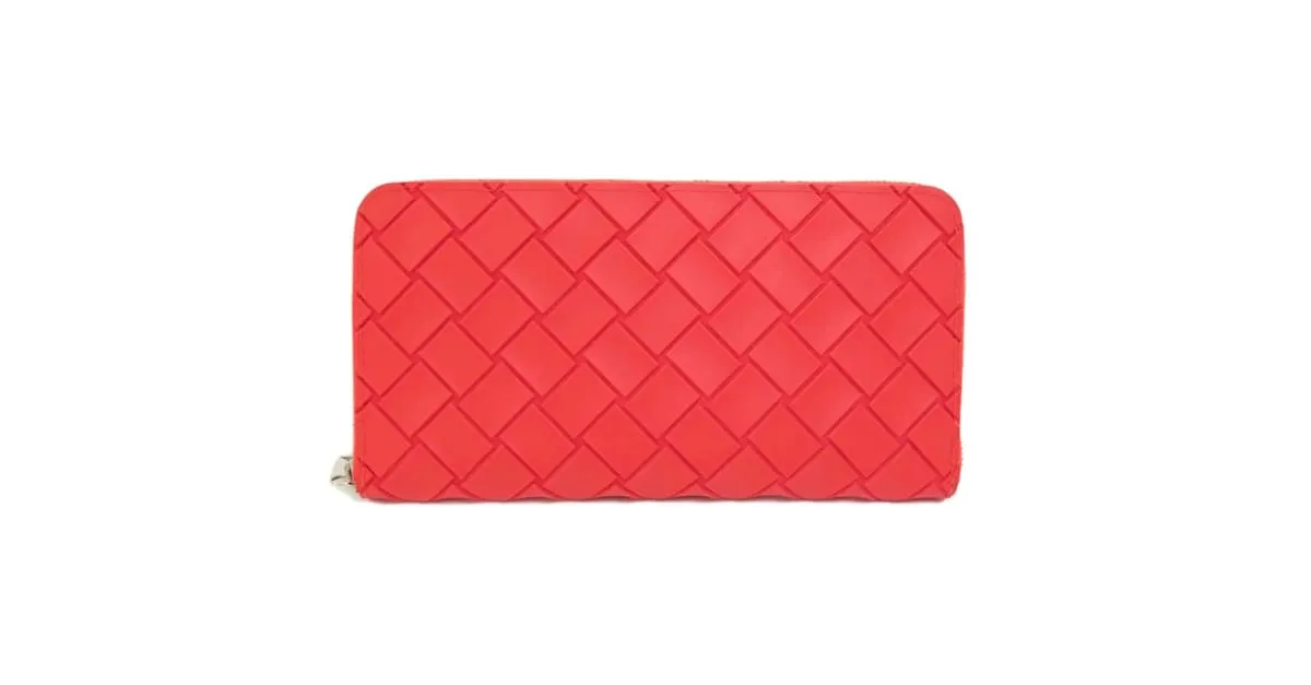 Monedero rojo Bottega Veneta Roja 