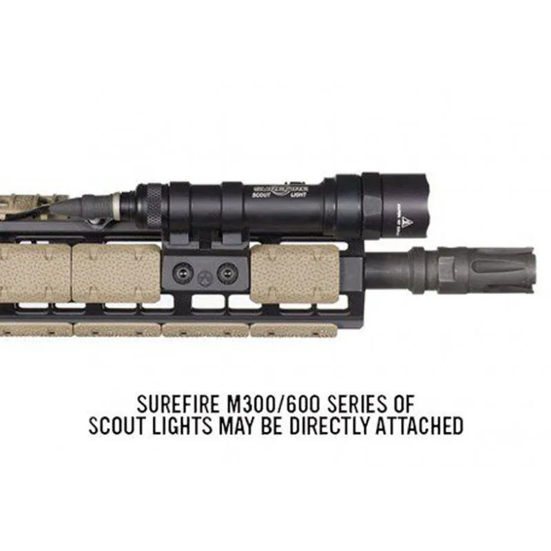 MONTURA M-LOK OFFSET P/LINTERNA - POLIMERO