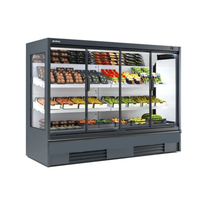 Mural expositor refrigerado cerrado MN25 DCPC H1 Infrico