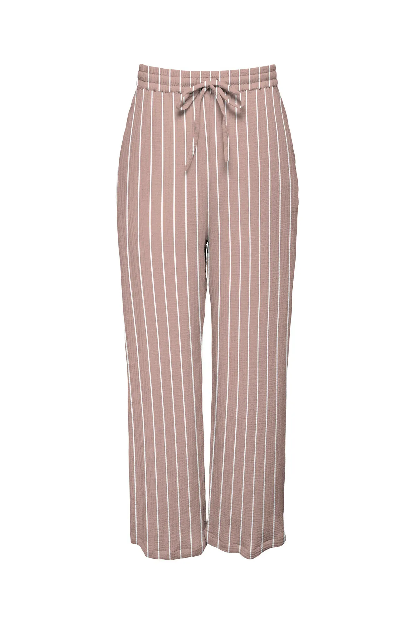 Only Pantalón ancho mezcla de lino