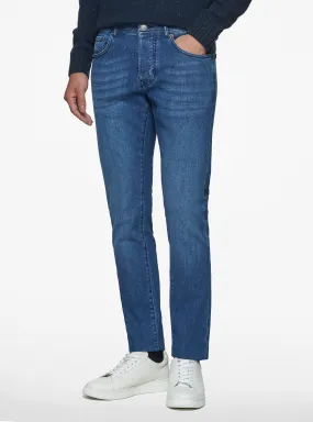 Pantalones teñidos en hilo