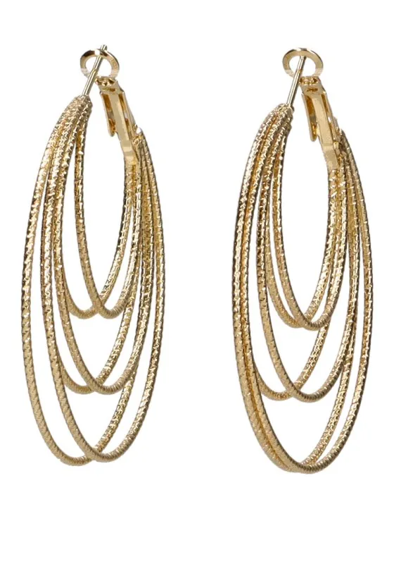 Pendiente MODA ESTILO eh-4754 oro
