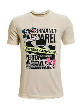 Playera Under Armour 1370219 279 Para Niño