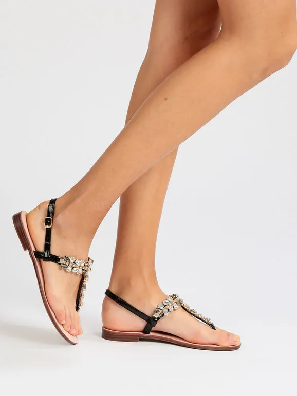Queen Helena Sandalias joya mujer flip-flop