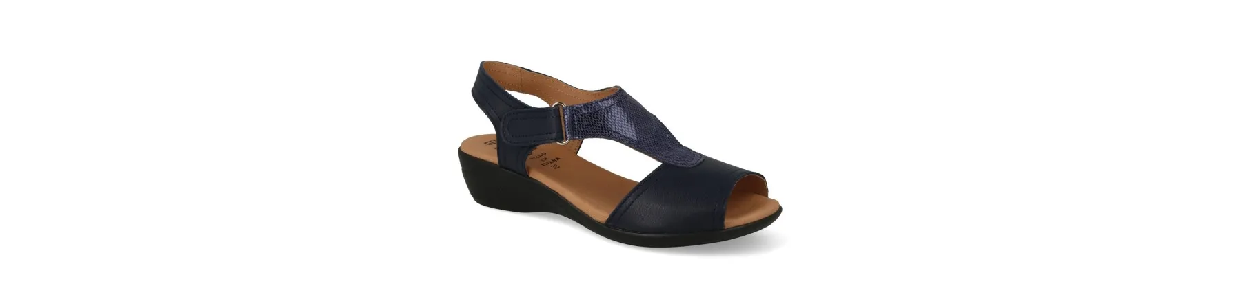 SANDALIAS COMODAS MUJER PIEL MOD. AMADA MARINO