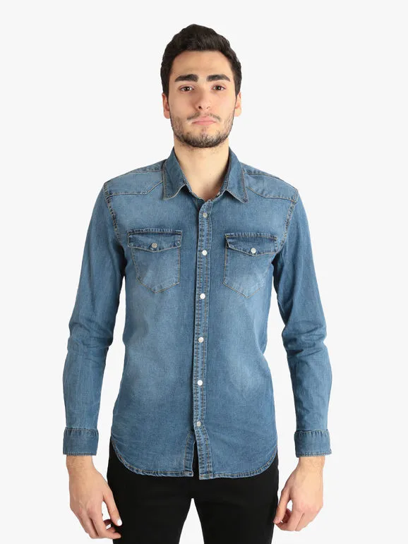 Solada Camisa vaquera hombre