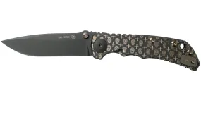 Spartan Blades Harsey Folder SHF Gilded Skulls Special Edition 2020 Navaja