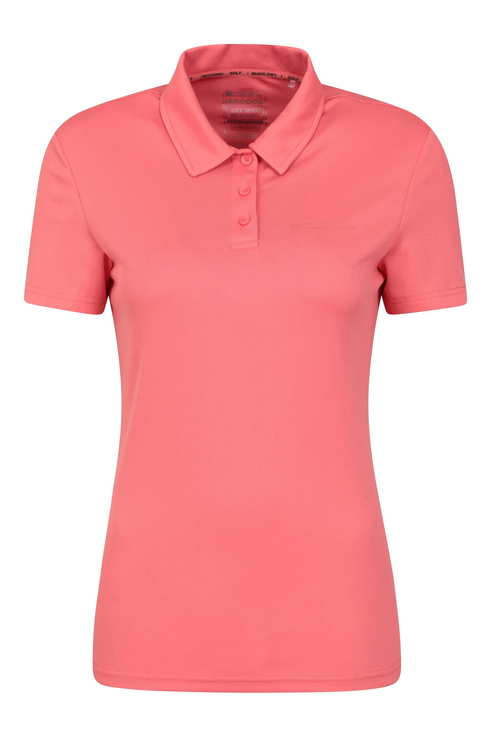 T-shirt tipo polo de golf clásica para mujer