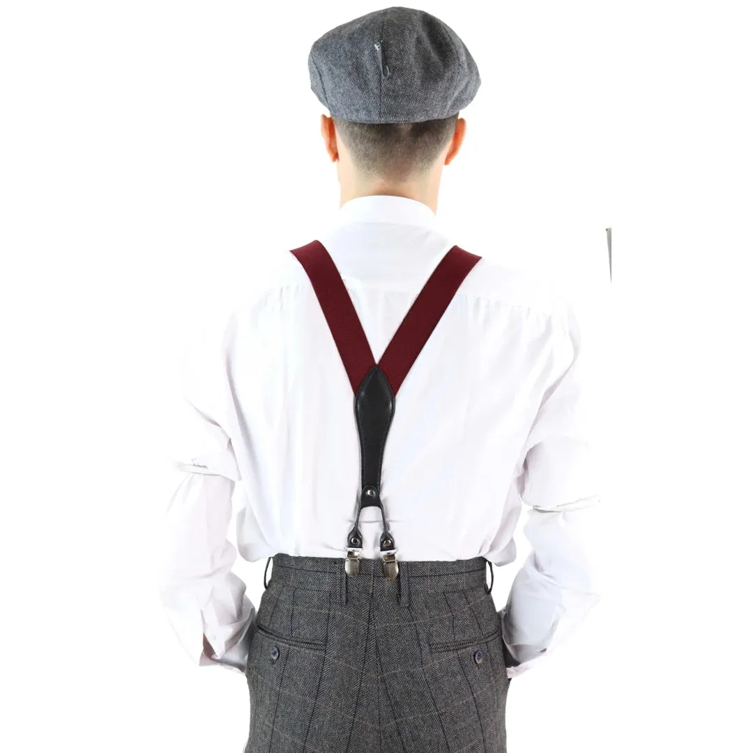 Tirantes Clásicos para hombres estilo vintage retro Gatsby 1920 Blinders