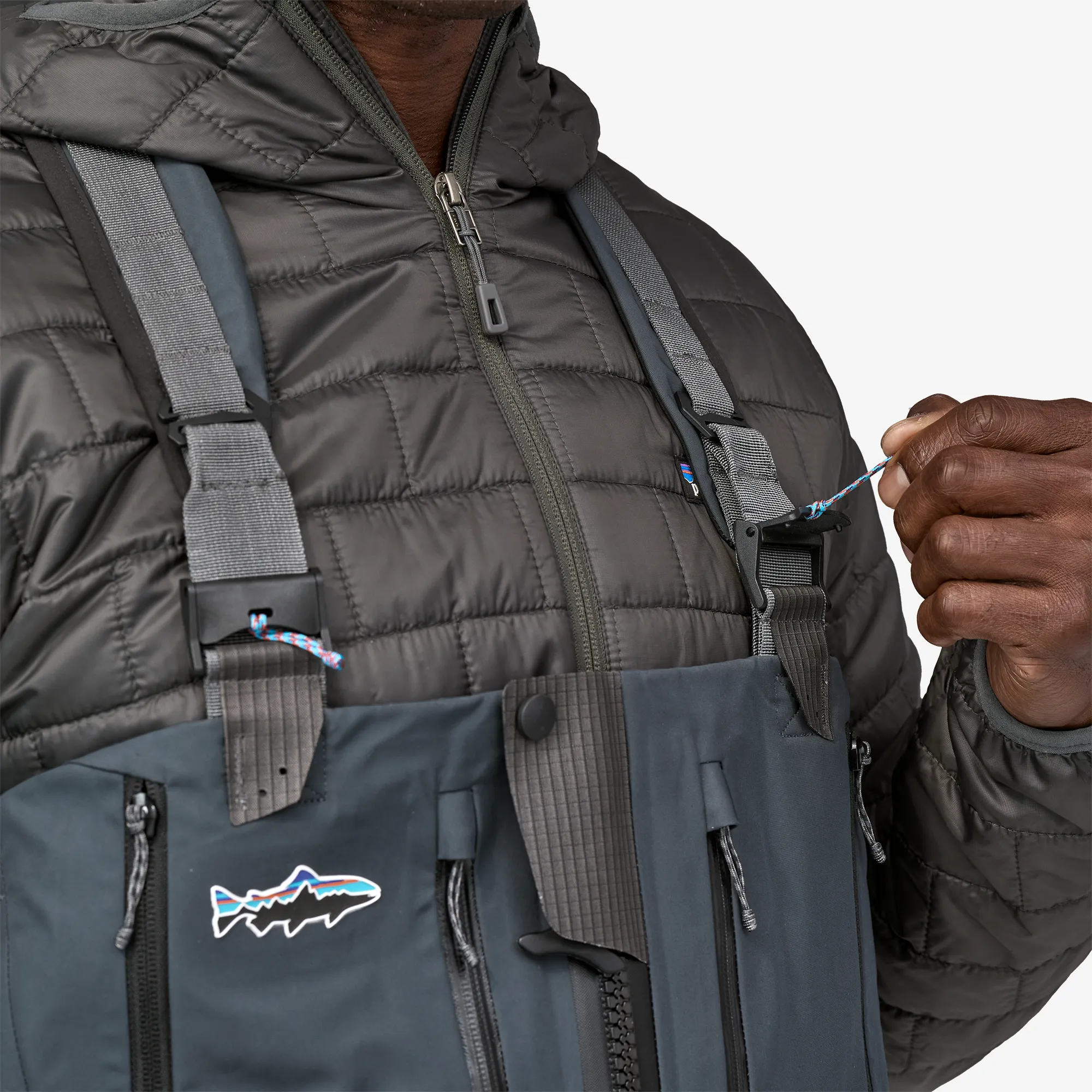Traje de Pesca Hombre Swiftcurrent Expedition Zip-Front Waders - Tallas Extendidas