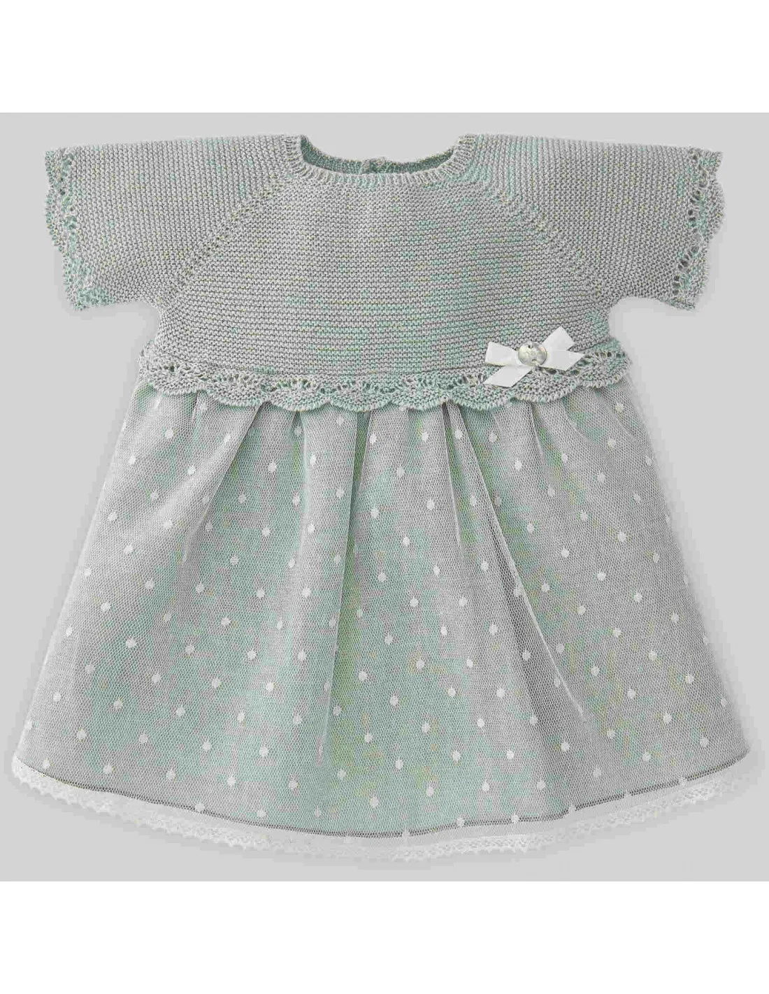 Vestido para bebé niña Eira de Paz Rodríguez