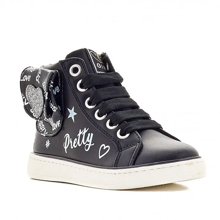 Zapatos abotinados QUETS! pretty con estrellas y corazones